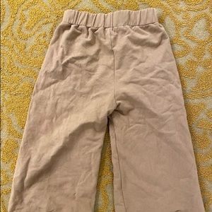 Wide Leg Fleece Trouser from The Simple Folk Size 5-6